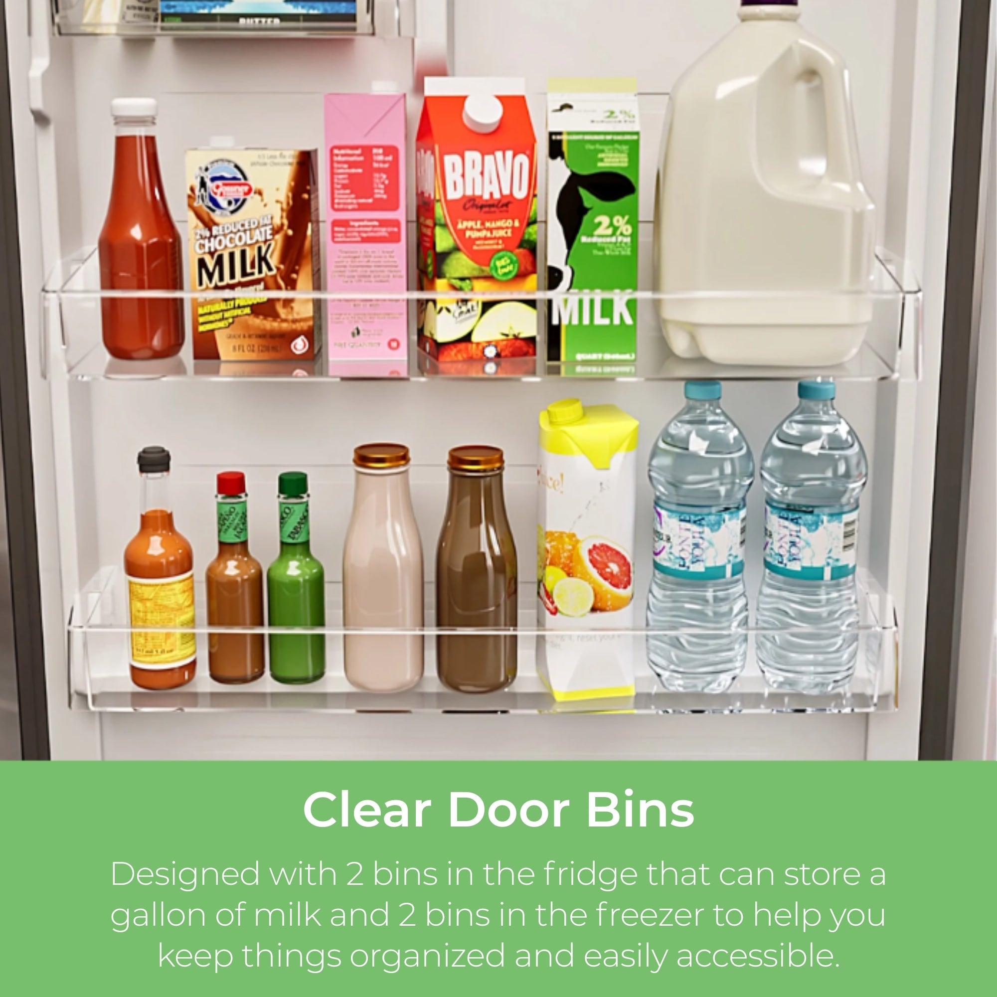 Kenmore 20.5 cu. ft. Top Mount Refrigerator w/ Pocket Handle – Fingerprint Resistant Stainless Steel