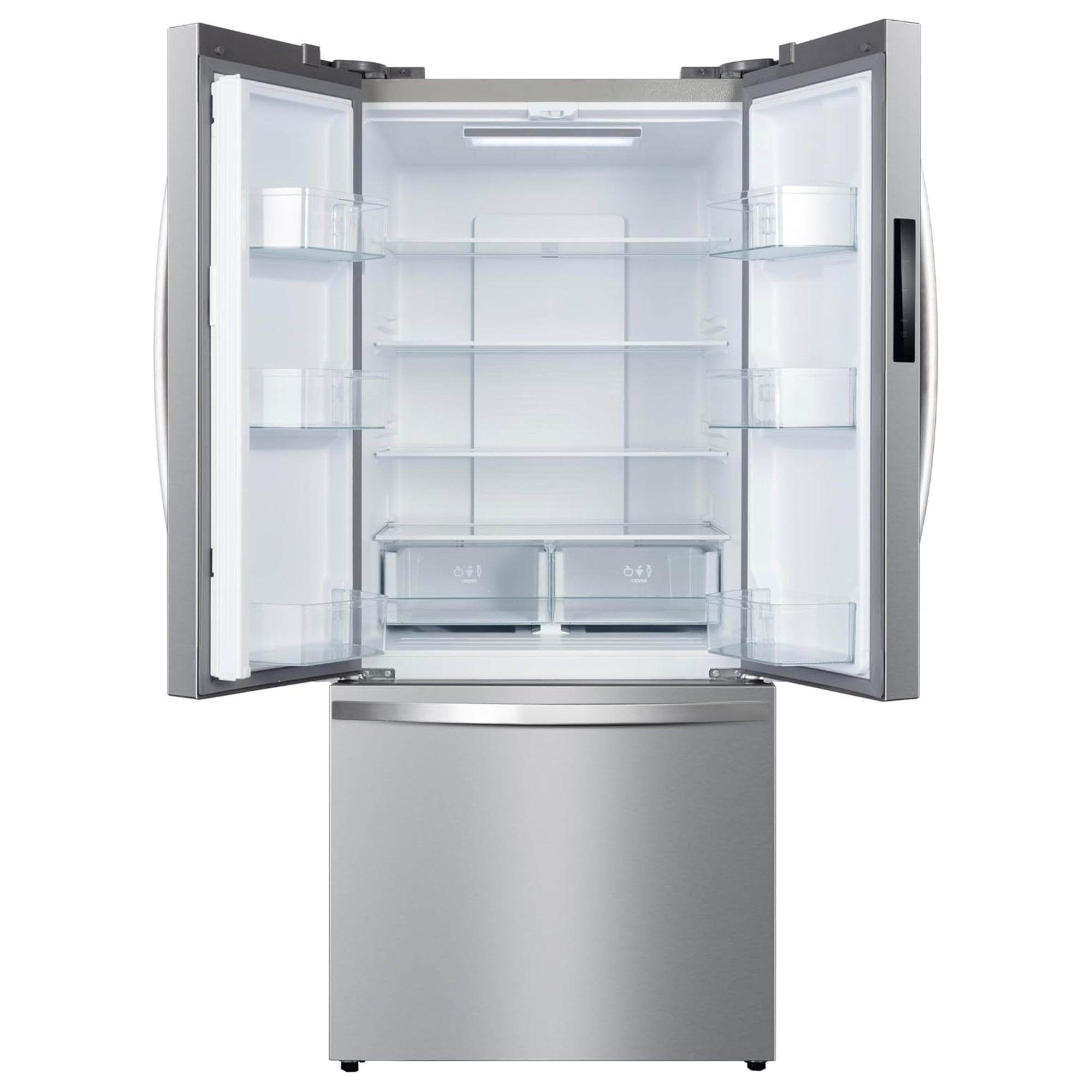 Kenmore 17.5 cu. ft. Counter Depth French Door Refrigerator - Stainless Steel