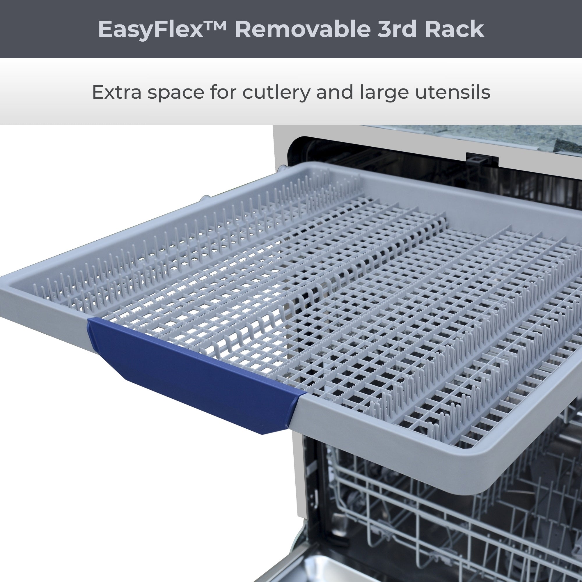 EasyFlex removable 3rd rack