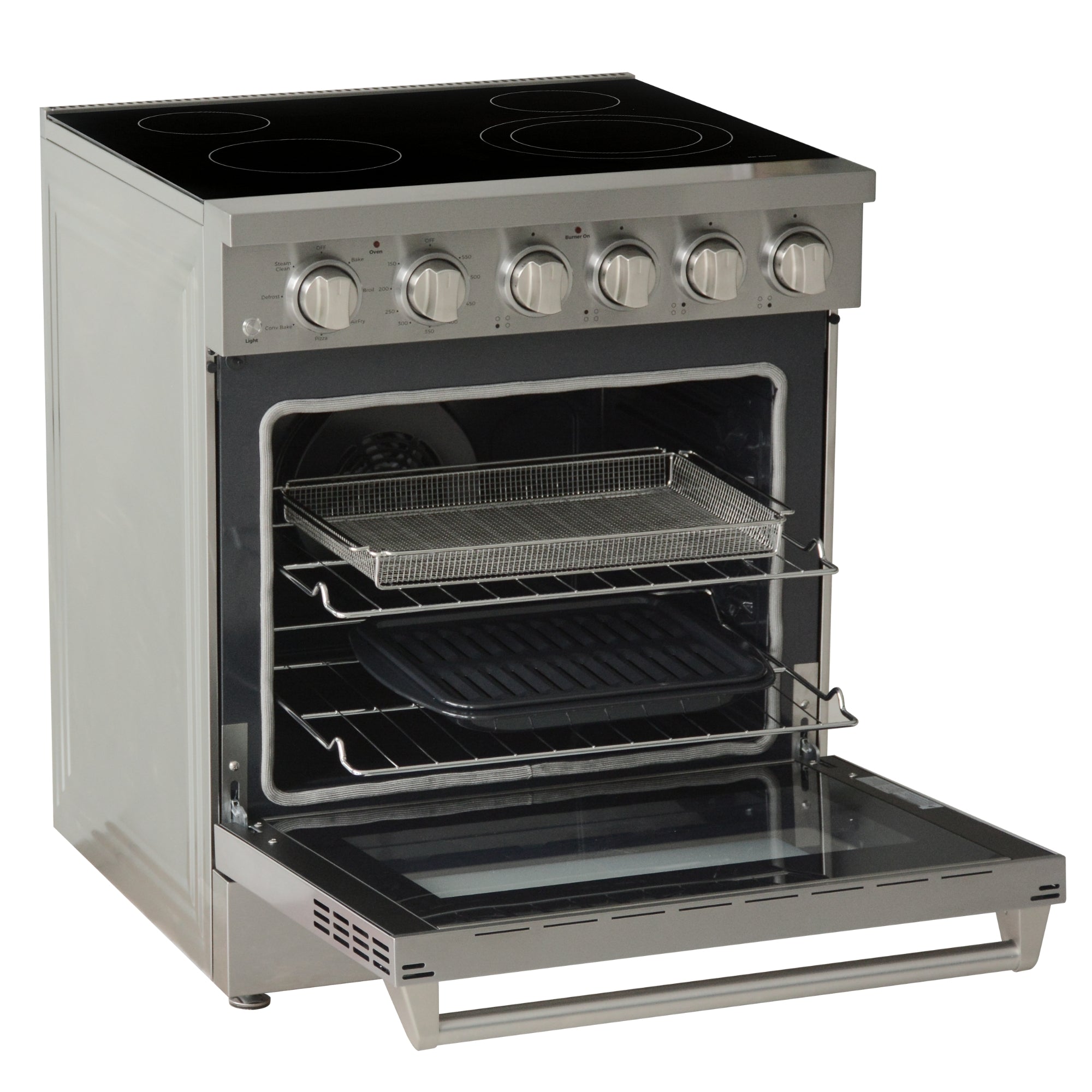 Kenmore PRO electric range control panel