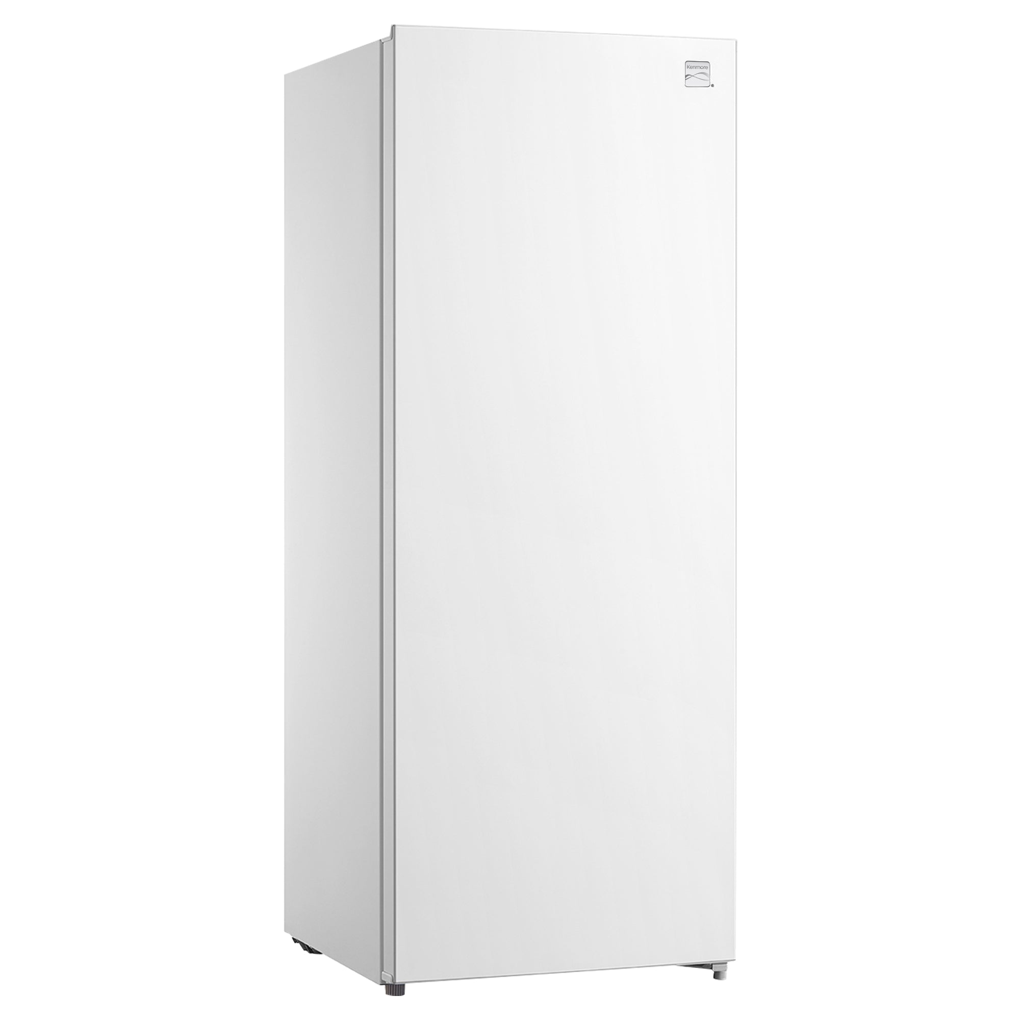 Kenmore convertible upright freezer/refrigerator, closed, on a white background.