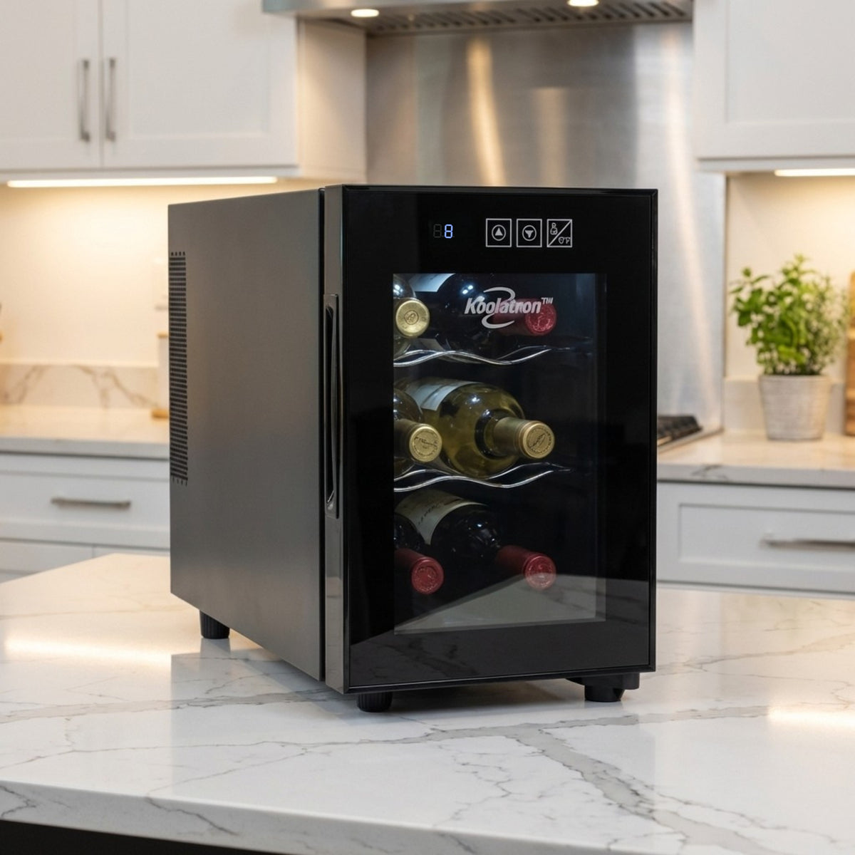 Koolatron 6-Bottle Countertop Thermoelectric Wine Cooler