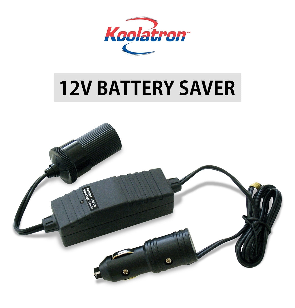Koolatron 110 Volt AC to 12 Volt DC Power Adapter w/Circuit Breaker, 12V 5A  DC Power Converter, Black, 6 Ft (1.8 m) Cord for Portable Devices