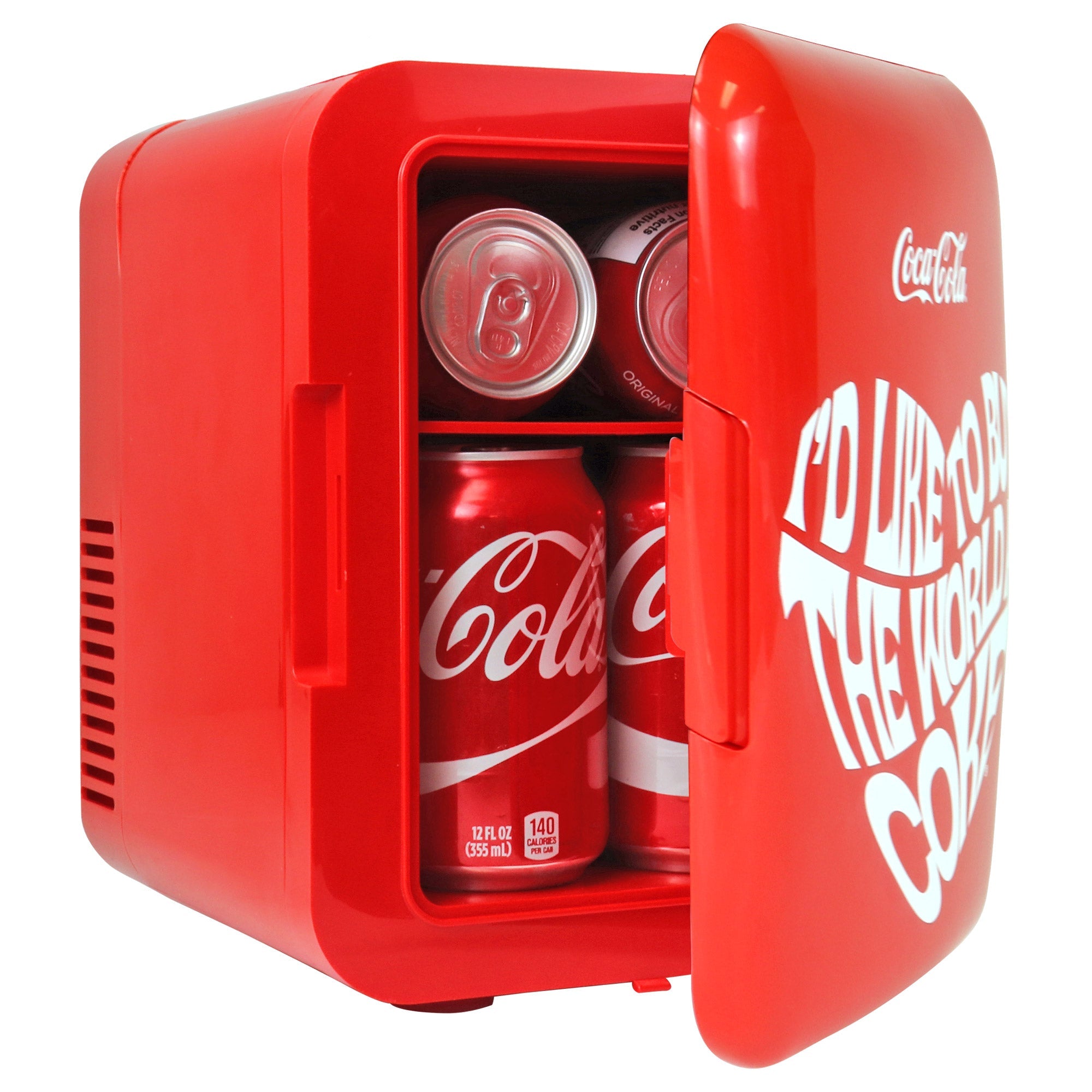 Coca Cola Mini Fridge, World 1971 Series