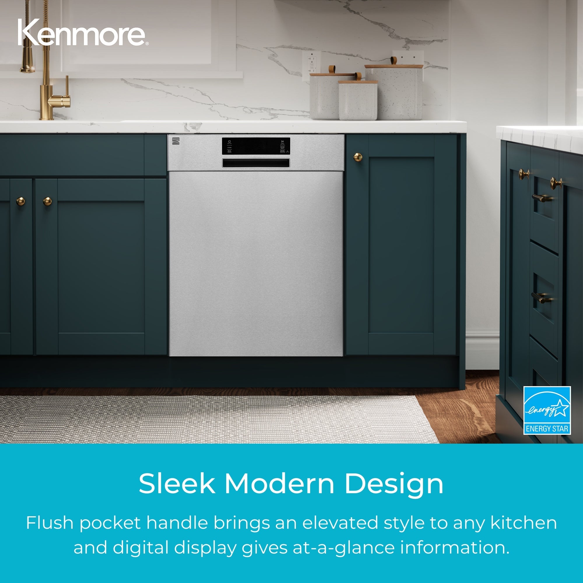 Kenmore 24" Dishwasher with UltraWash® System, SmartWash® and SmartDry™