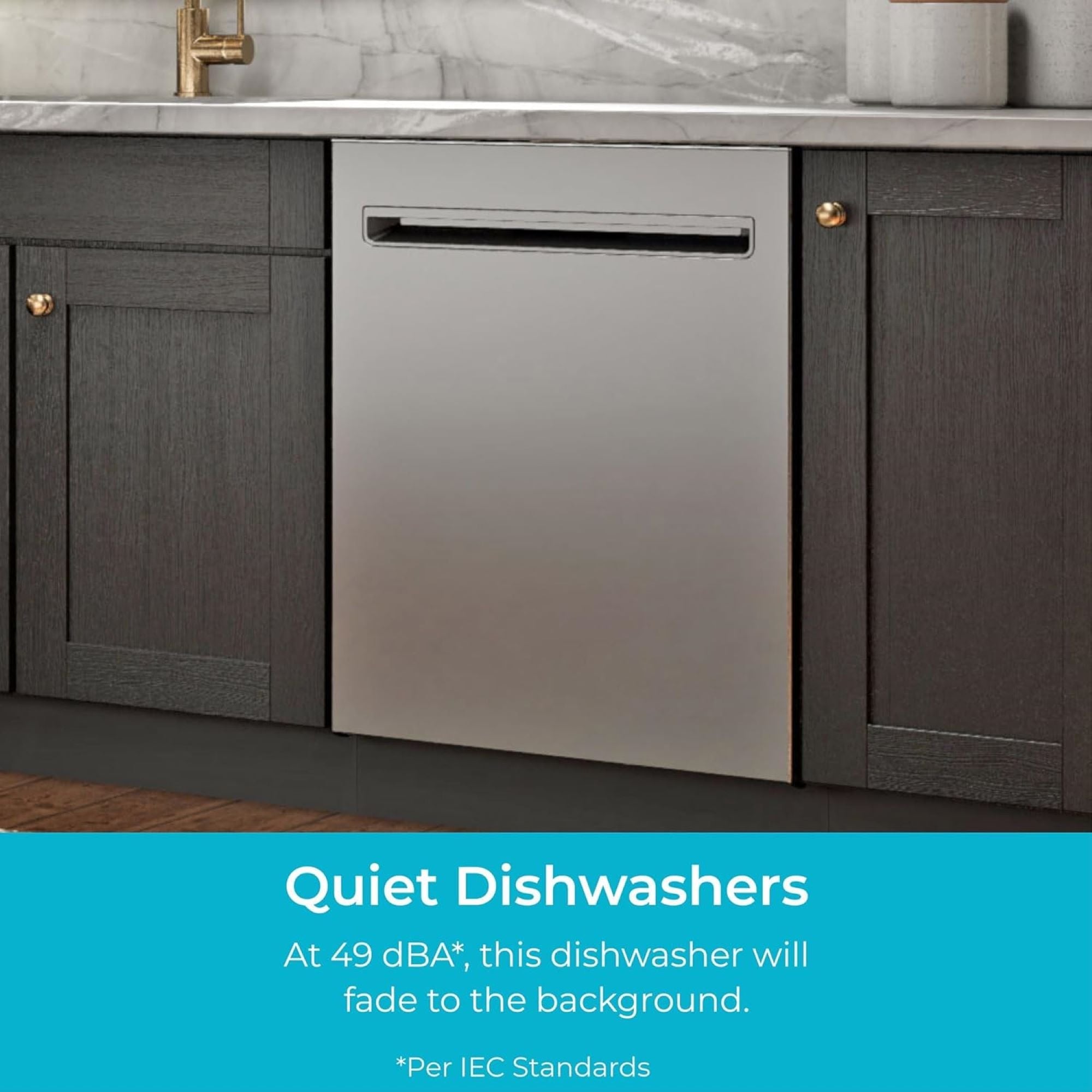 Kenmore 24" Ultra-Quiet Top Control 2 Rack Built-In Dishwasher, 49 dBA