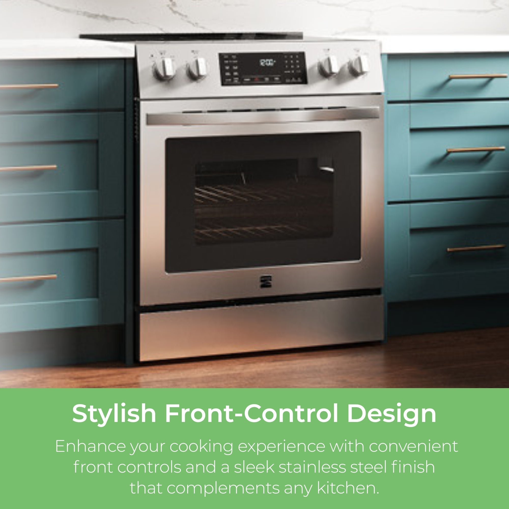 Kenmore 4.8 cu. ft. Front-Control Electric Range w/ Airfry