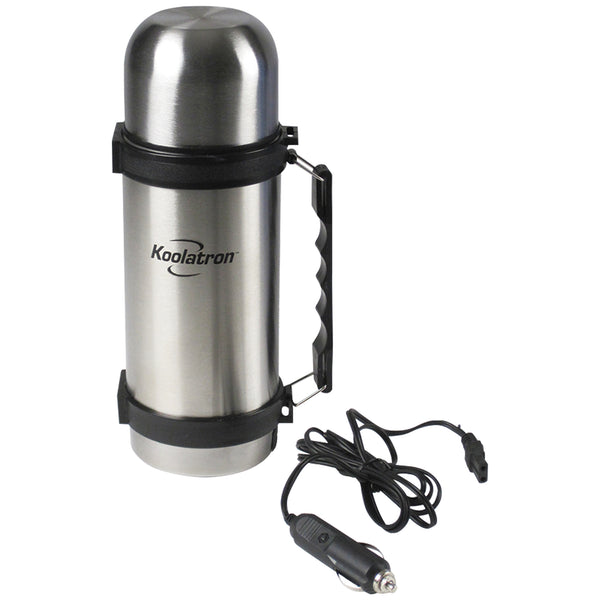Koolatron 12V Heated Vacuum Flask | 1L Thermos Bottle