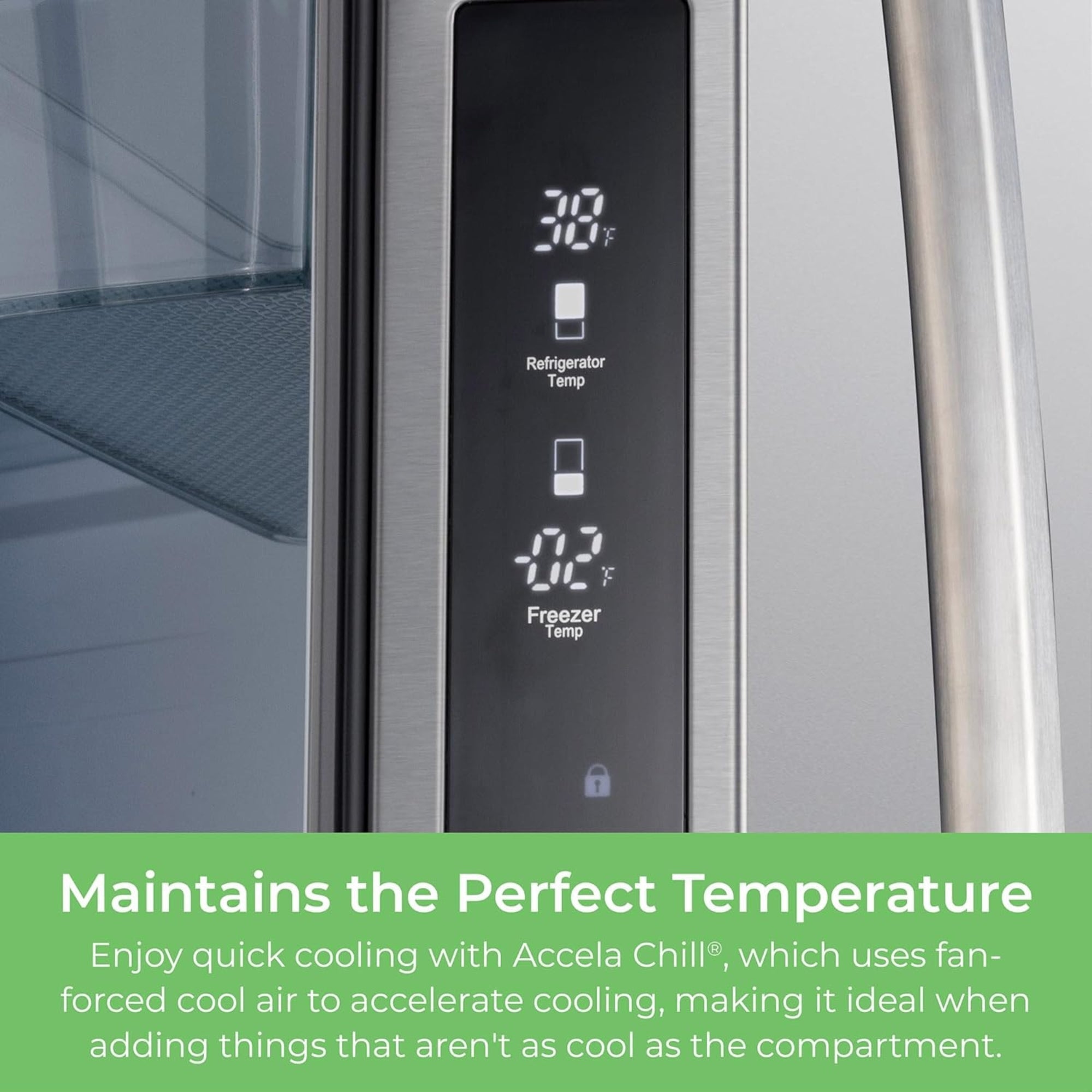 Kenmore 20.3 cu. ft. Counter Depth French Door Refrigerator - Stainless Steel