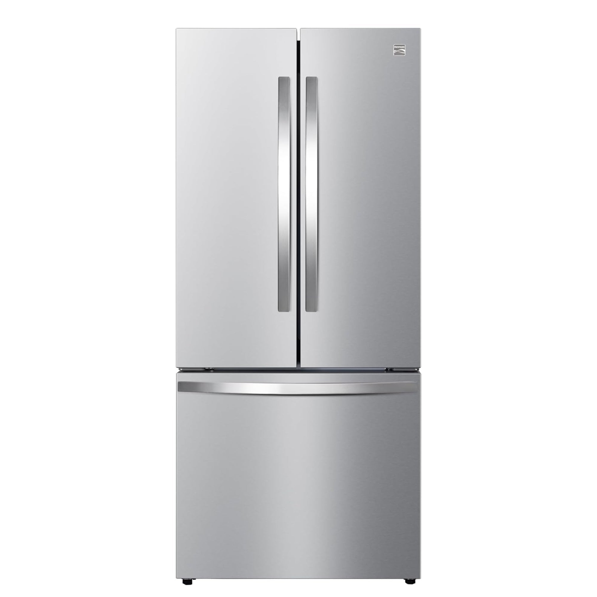 Kenmore 17.5 cu. ft. Counter Depth French Door Refrigerator - Stainless Steel