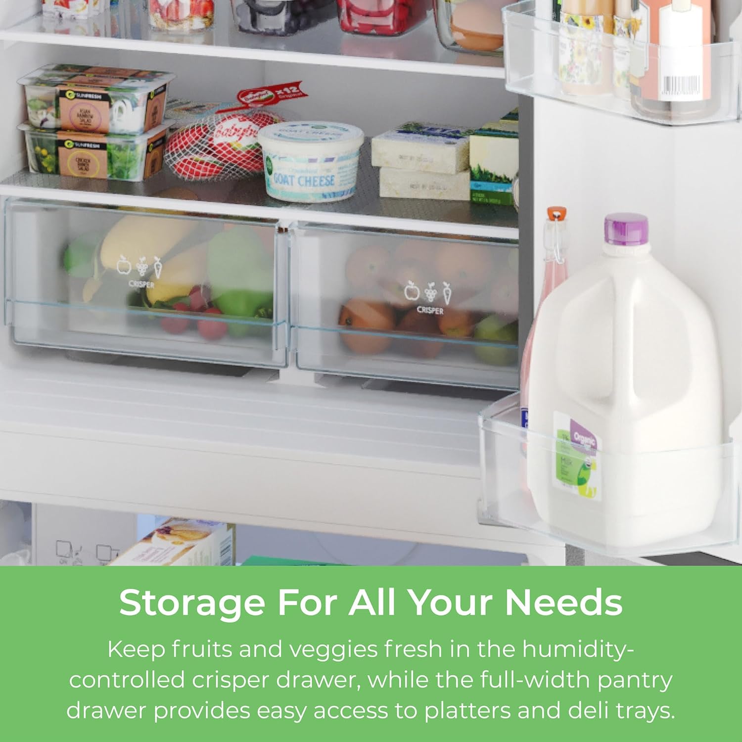 Kenmore 17.5 cu. ft. Counter Depth French Door Refrigerator - Stainless Steel
