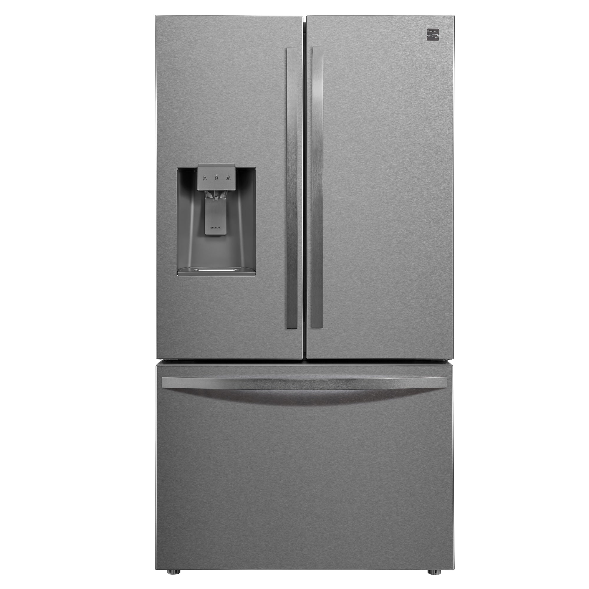 Kenmore 28.6 cu ft French door refrigerator front view
