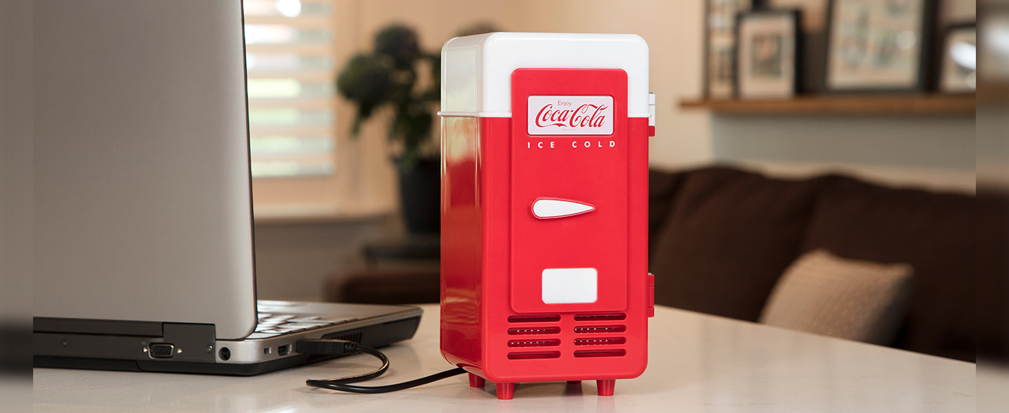 Coca Cola USB Powered Cooler | Retro Style Desktop Cooler