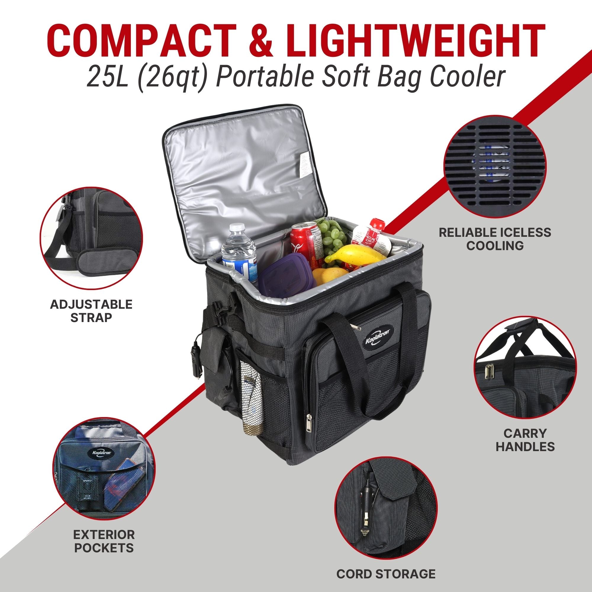 Koolatron D25 Thermoelectric Cooler - Thumbnail 2
