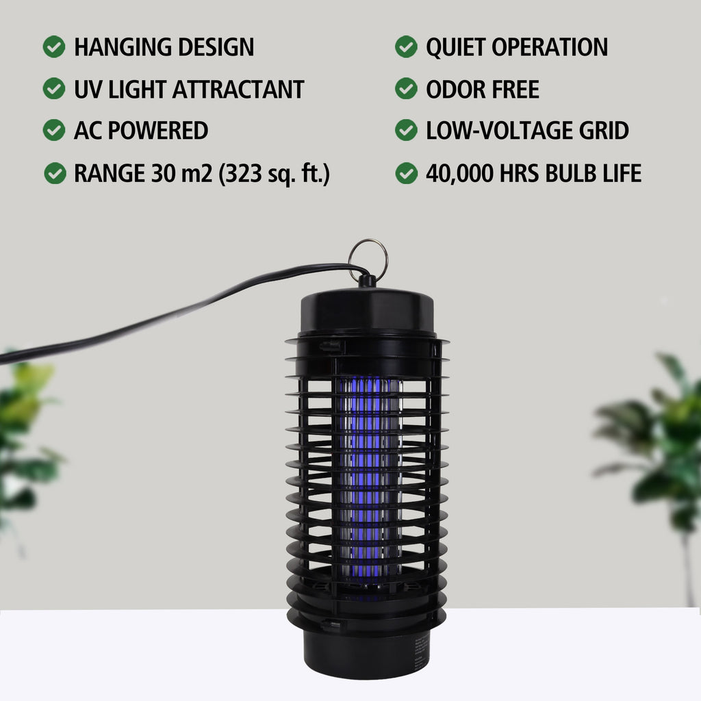 Bite Shield Electronic Flying Insect Killer | AC Powered Bug Zapper