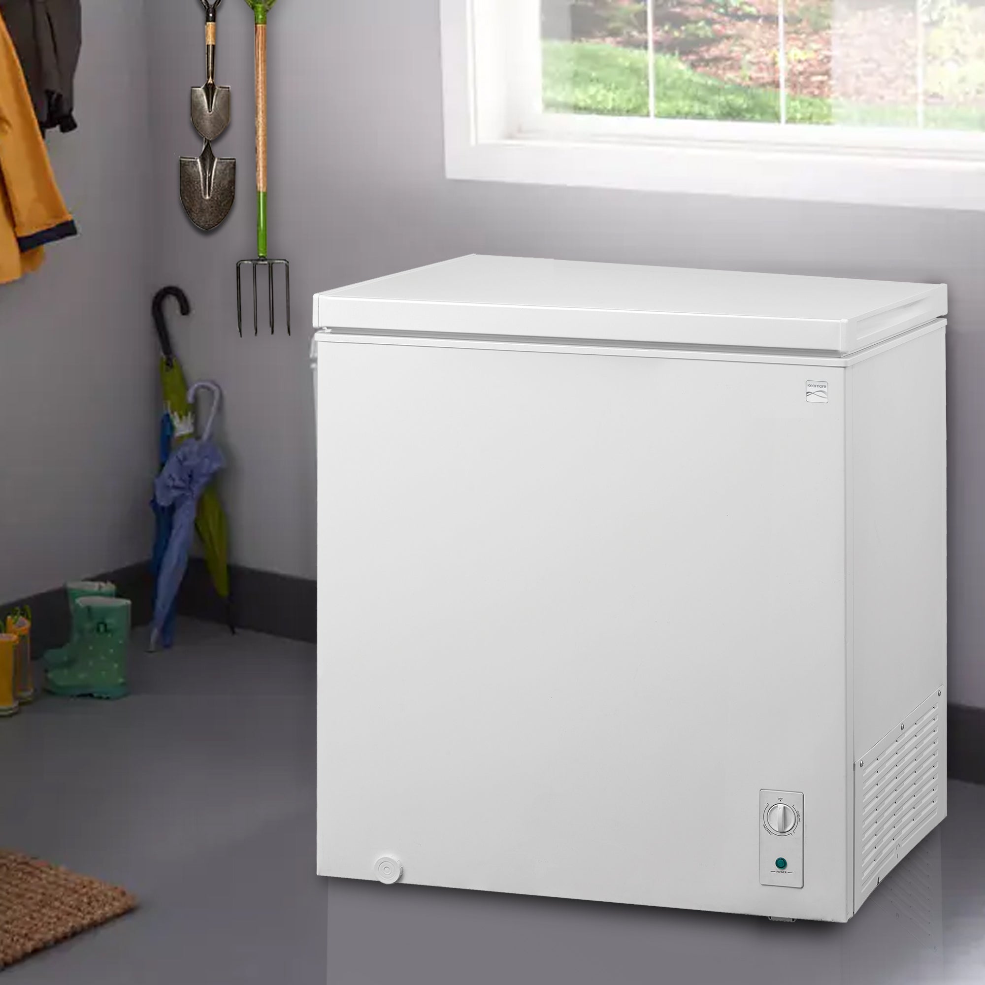 Kenmore Convertible Chest Freezer/Refrigerator | 7 Cu. Ft. | White