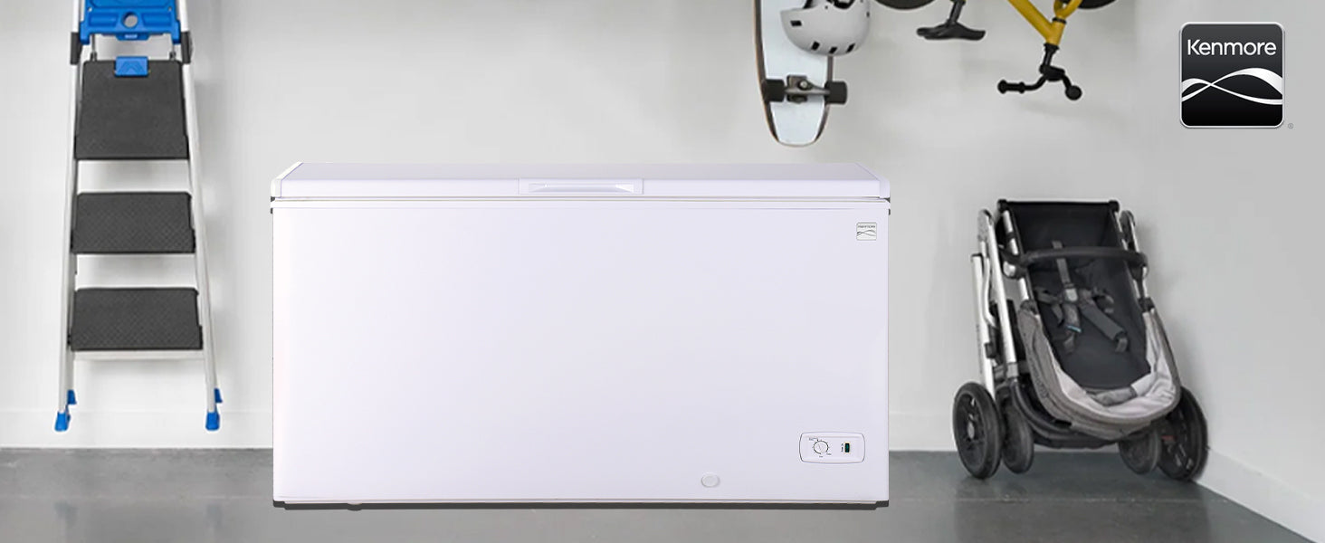 Kenmore Garage-Ready Chest Freezer | 14.6 Cu. Ft. (413L) | White