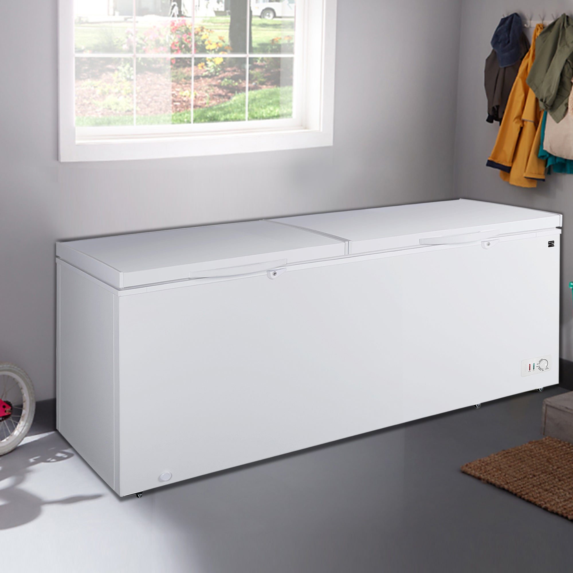 Kenmore 21 Cu. Ft. Convertible Chest Freezer | White