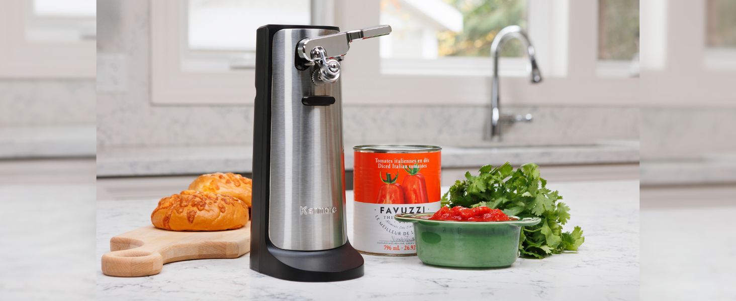 Kenmore 3-In-1 Electric Can Opener | Knife Sharpener | Bottle Opener