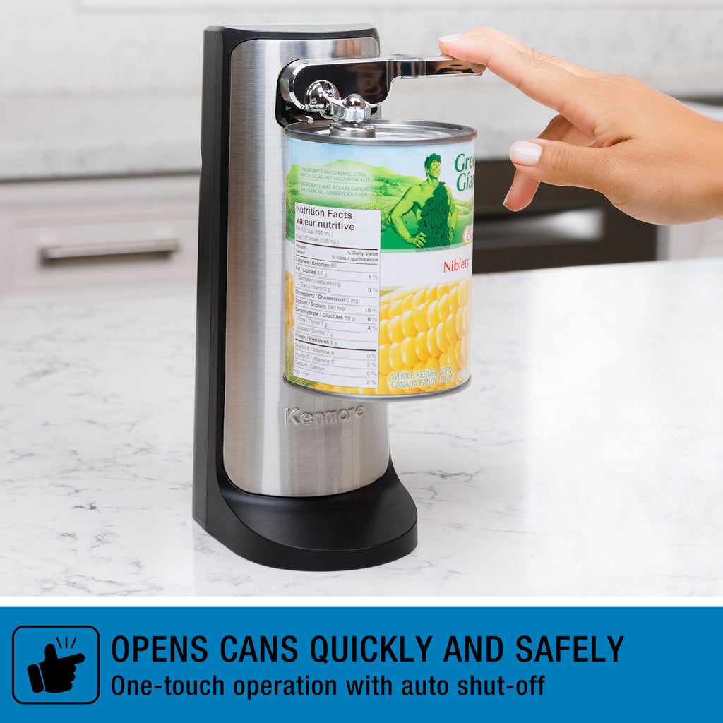 Kenmore 3-In-1 Electric Can Opener | Knife Sharpener | Bottle Opener