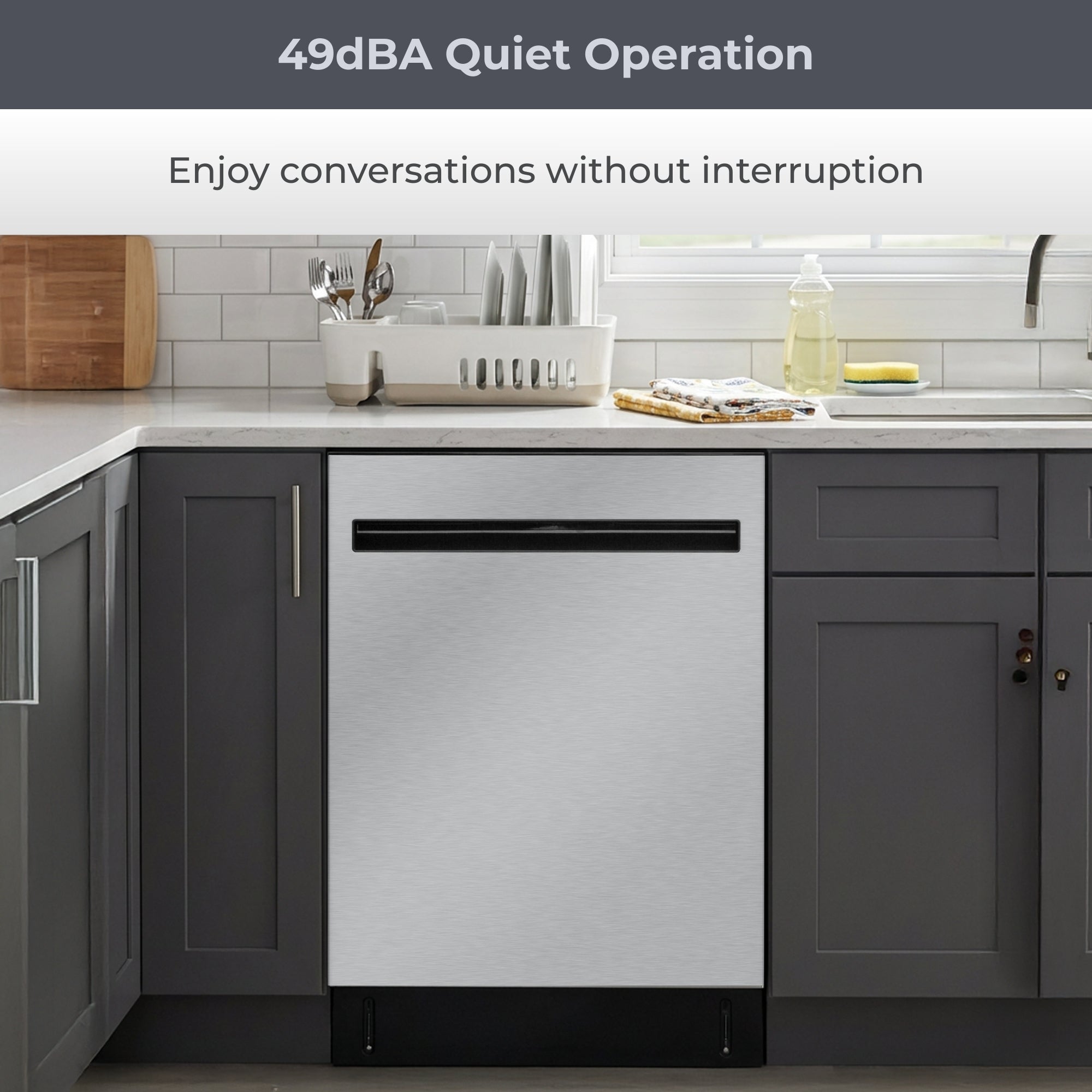 Kenmore dishwasher 49 dBA quiet