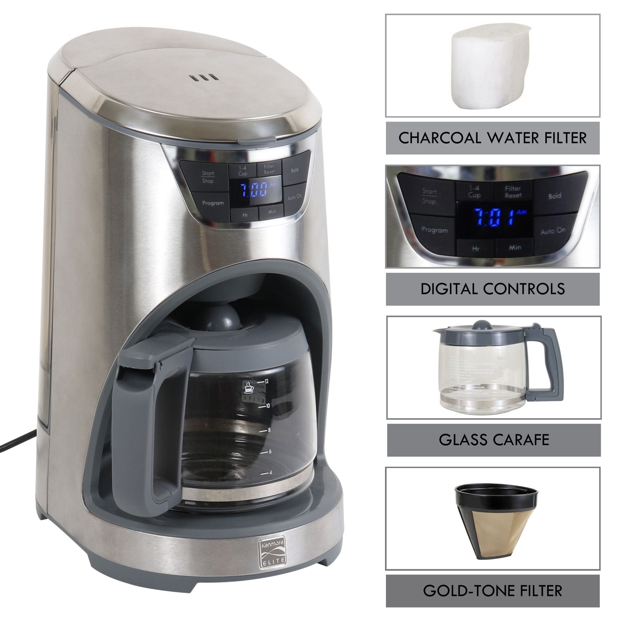 Kenmore Elite Coffee Maker - Thumbnail 4