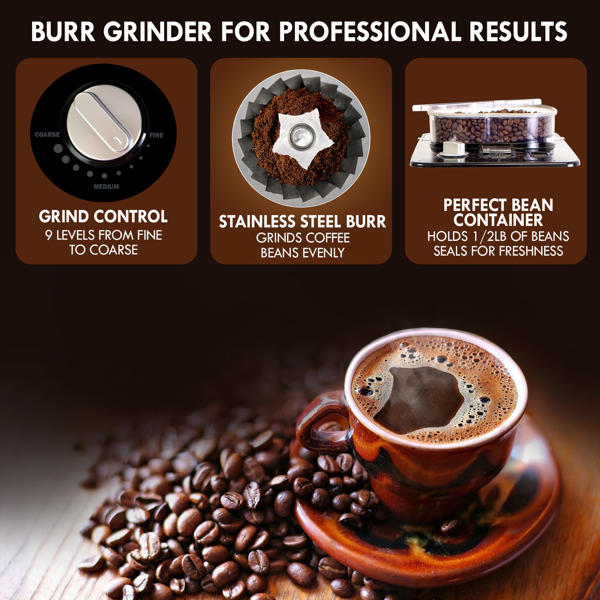 Moka Pot Coffee Grind Size Measurement Cards CIYISON Grind Size