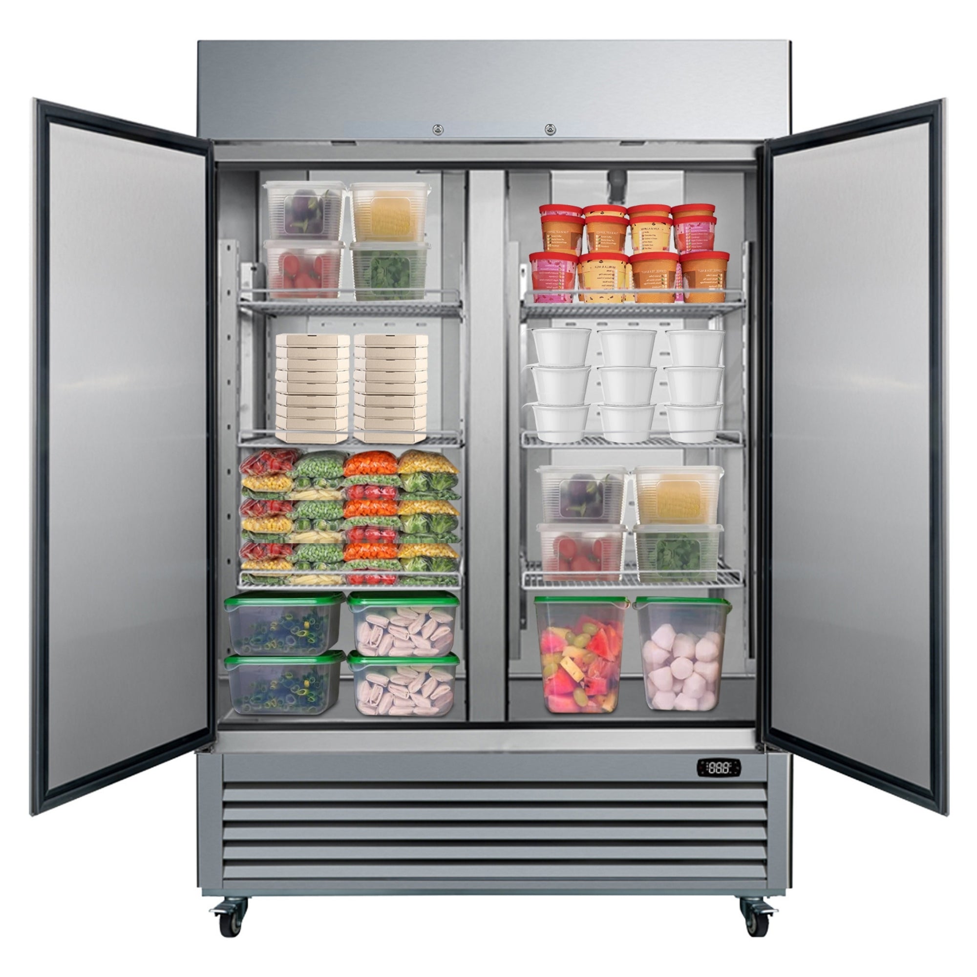 Kenmore Pro 49 cu ft freezer stainless front