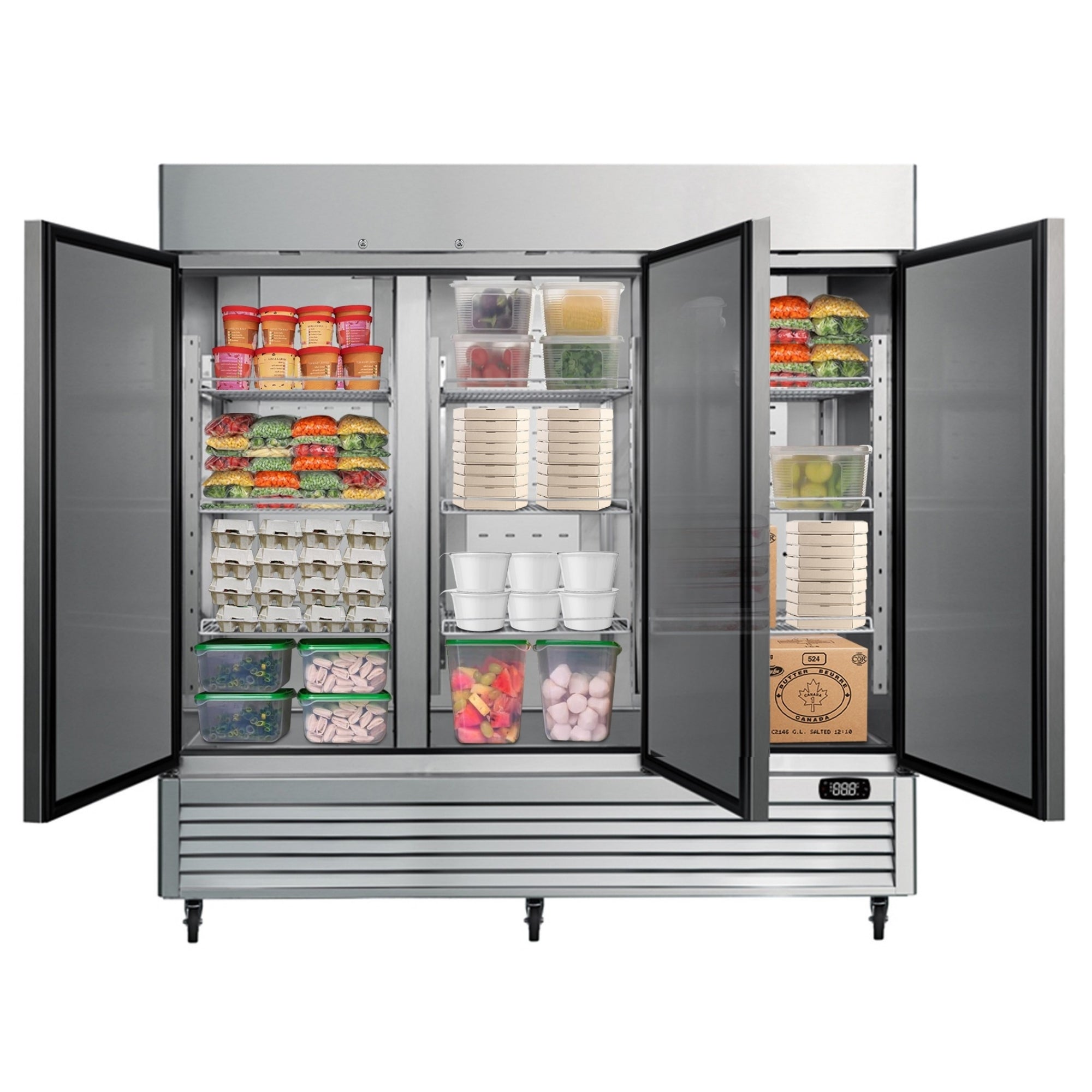 Kenmore Pro 72 cu ft freezer stainless front