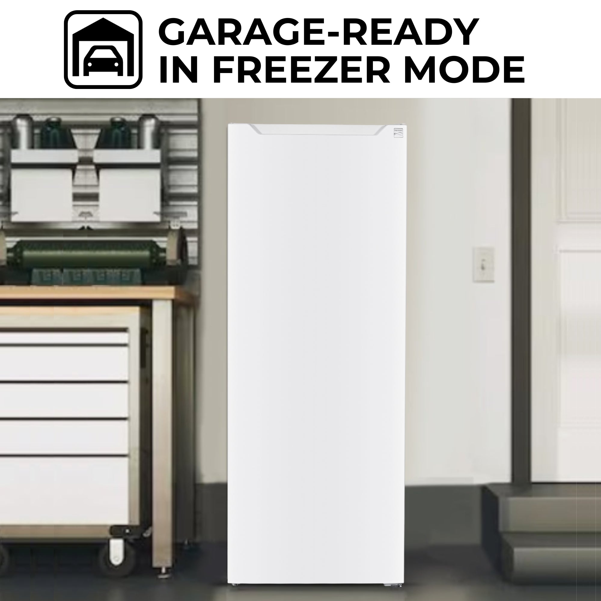Kenmore Convertible Upright Freezer/Refrigerator | 7 Cu Ft (198L