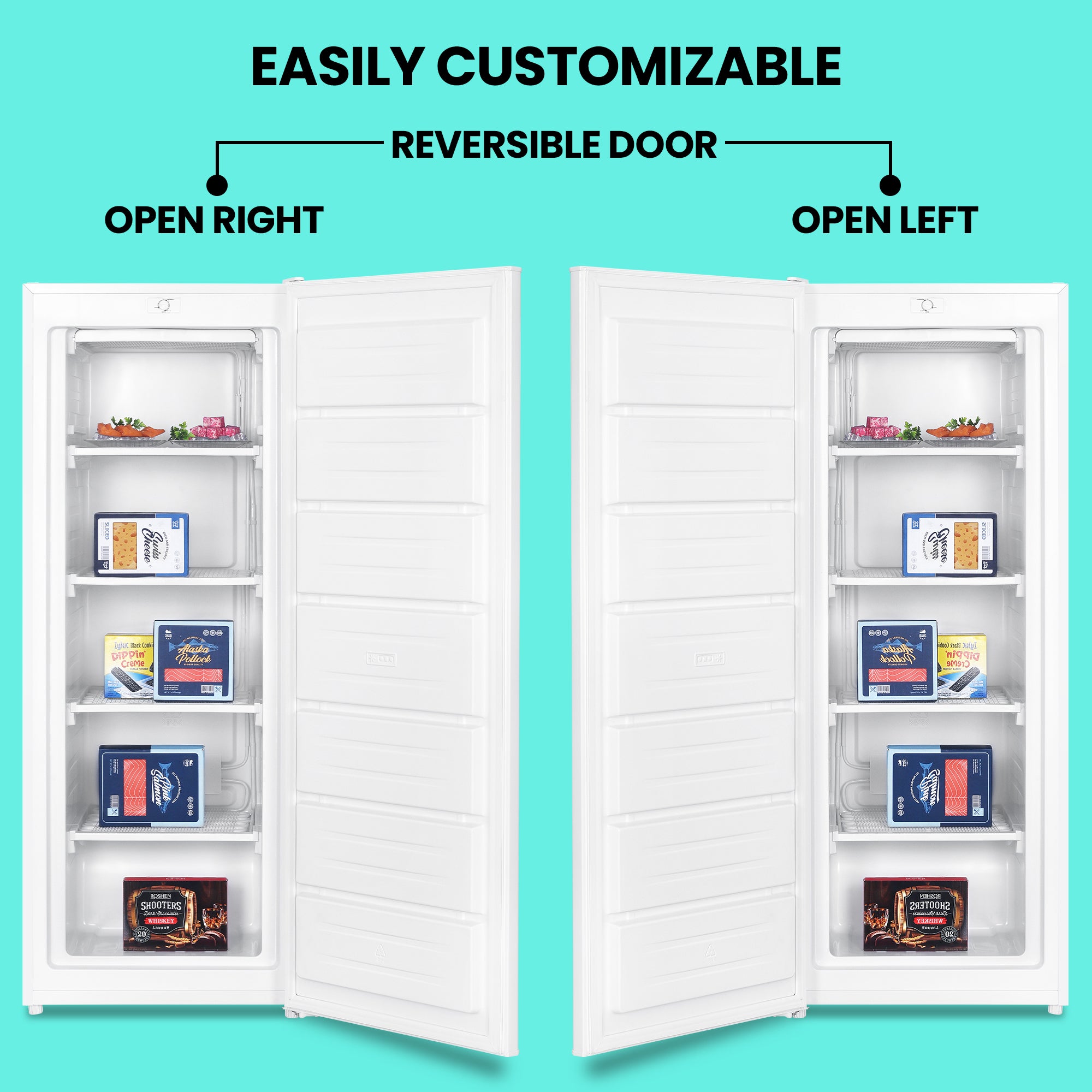 Koolatron Upright Freezer | 5.9 Cu Ft/168L | Garage Ready | EnergyStar