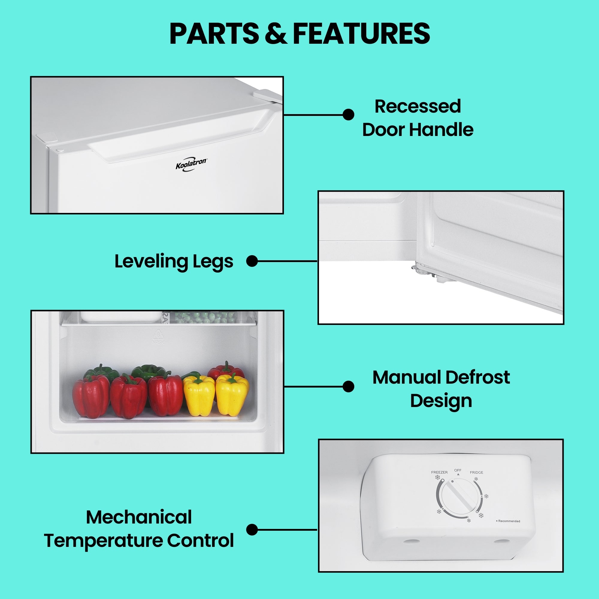 Koolatron Upright Freezer | 5.9 Cu Ft/168L | Garage Ready | EnergyStar
