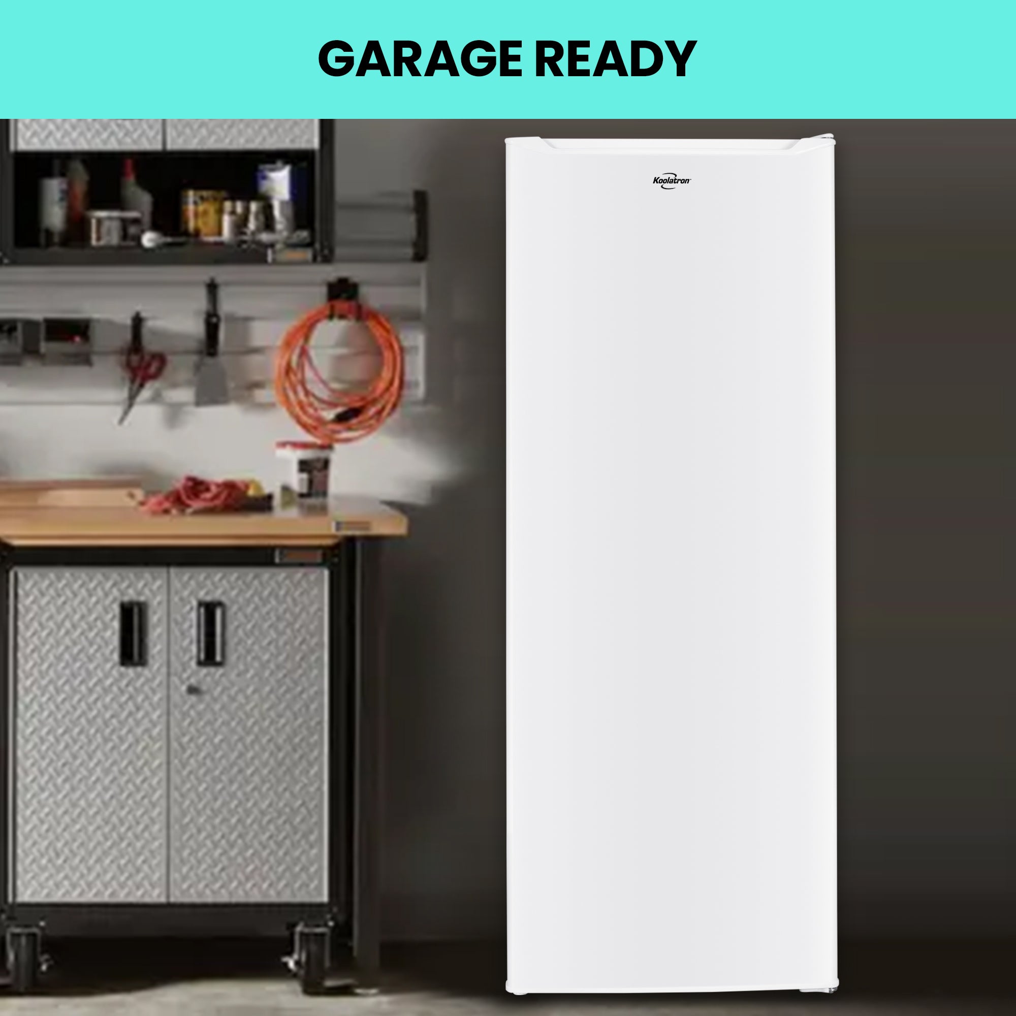 Koolatron Upright Freezer | 5.9 Cu Ft/168L | Garage Ready | EnergyStar