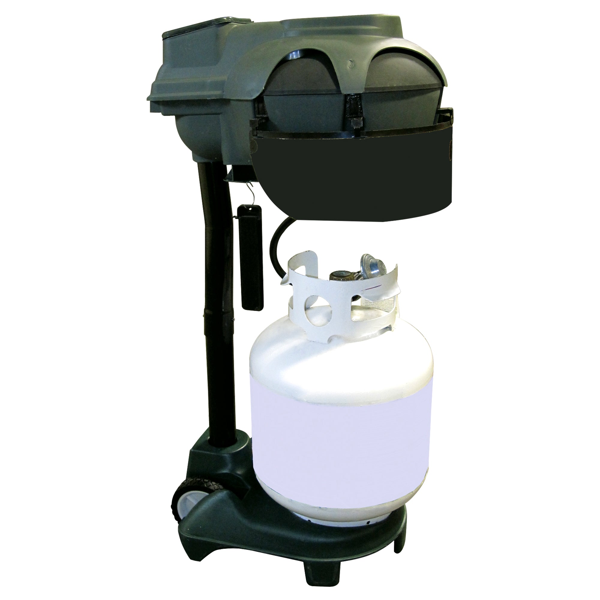 Bite Shield cordless propane-powered 1 acre mosquito trap on a white background