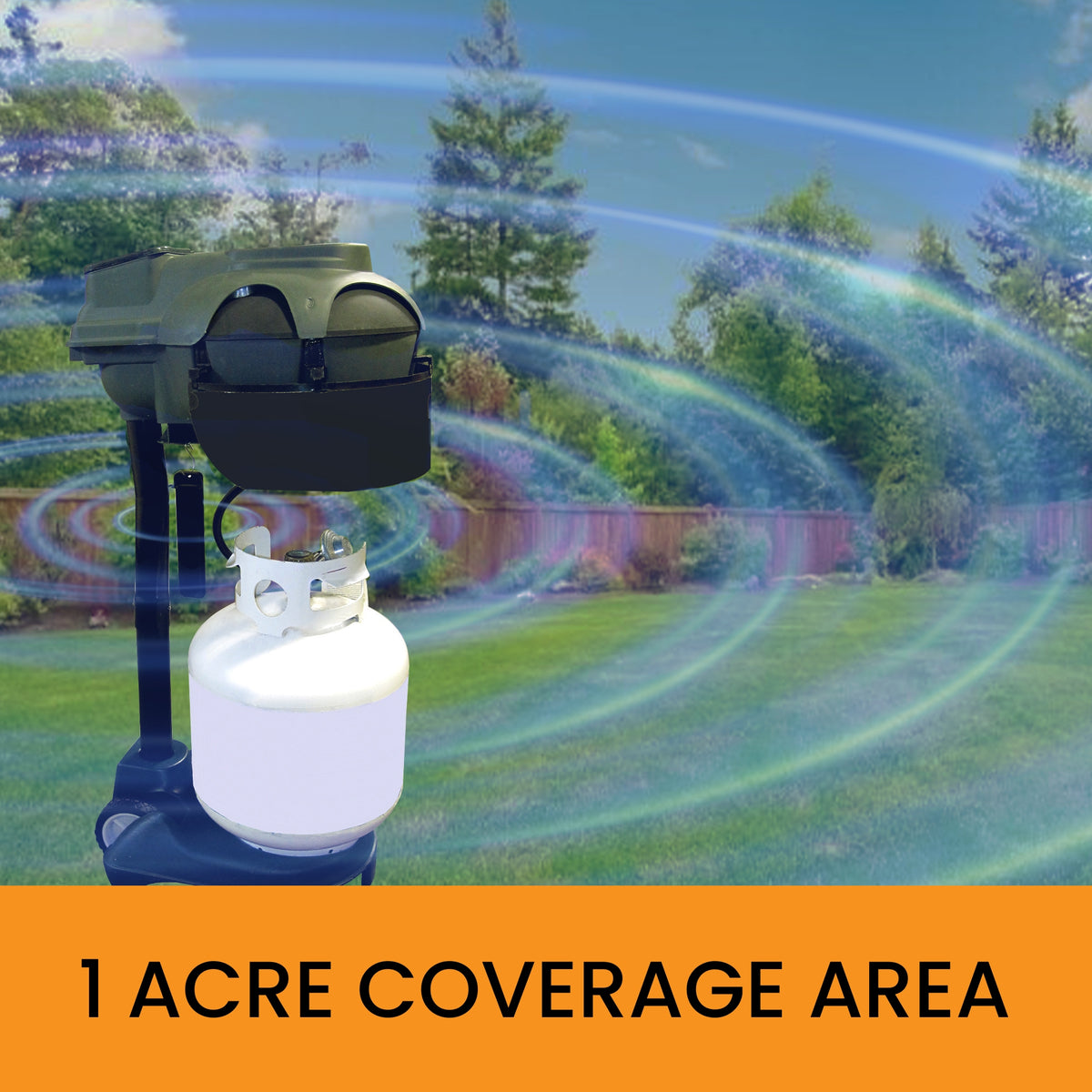 Bite Shield Guardian Pro 1-Acre Cordless Propane Mosquito Trap