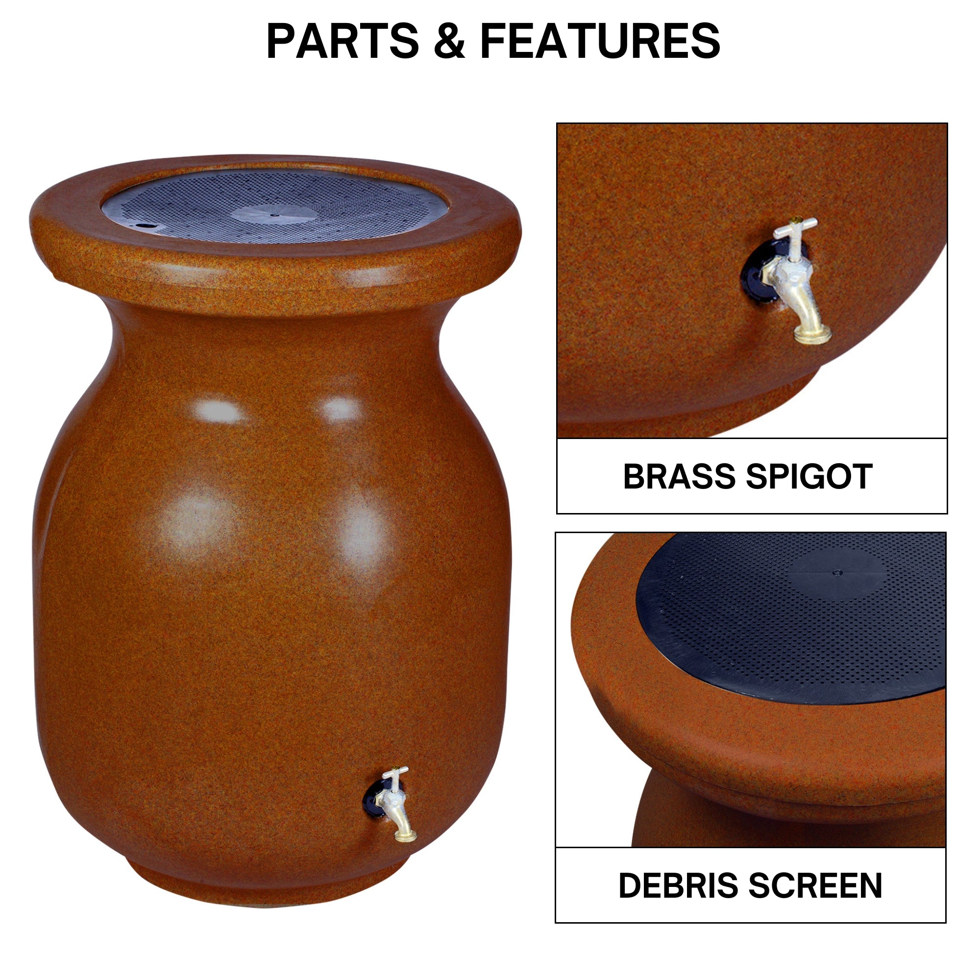 KoolScapes Rain Barrel - Thumbnail 3
