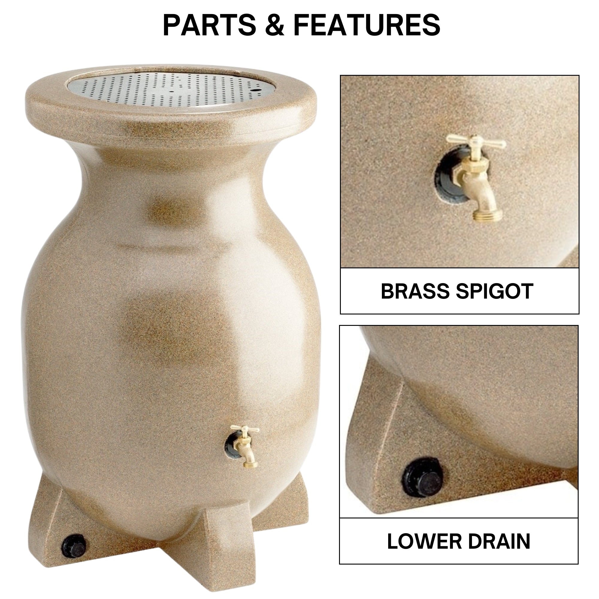 Koolscapes Rain Barrel