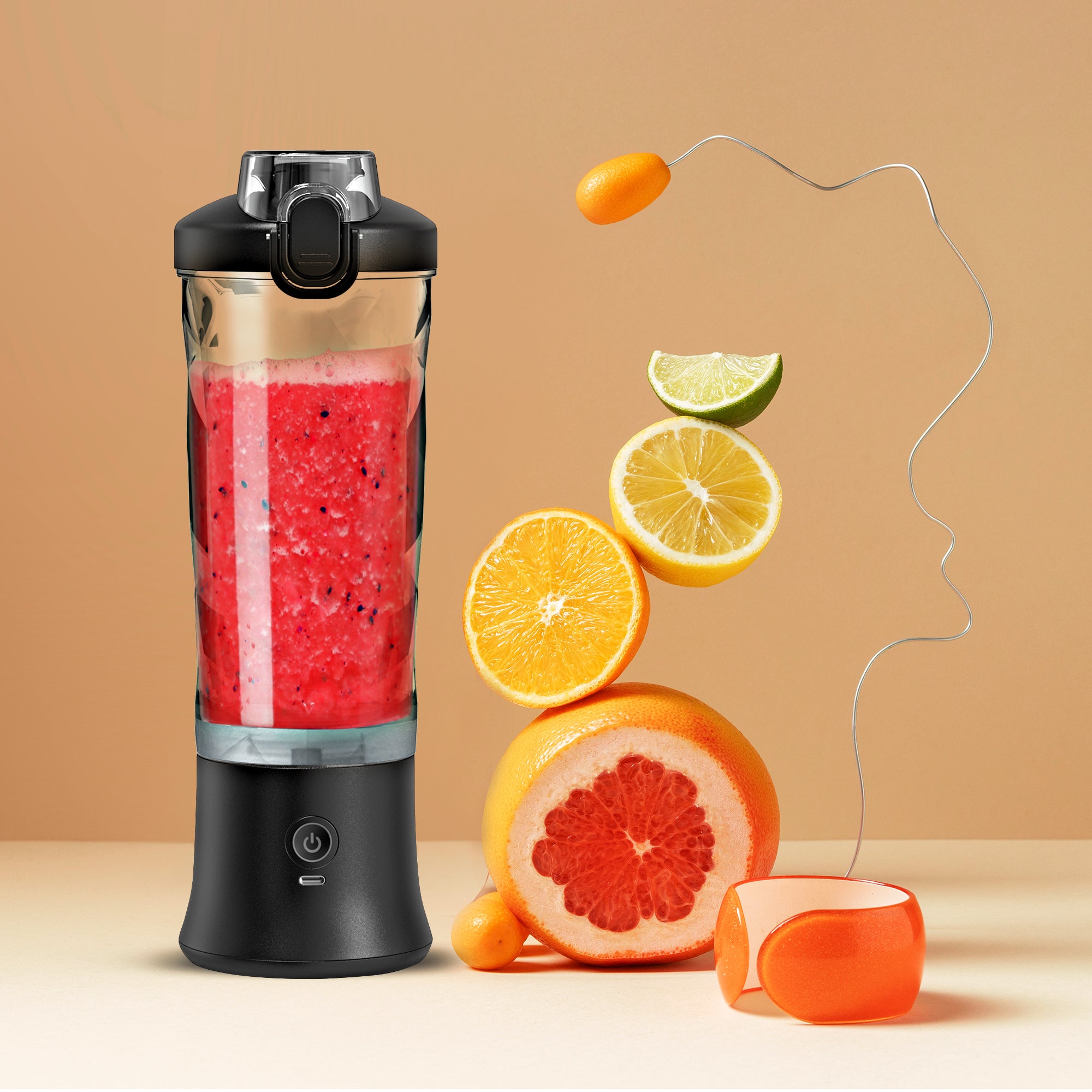 Small Smoothie Blender Healthy Life! Mini Cordless Portable