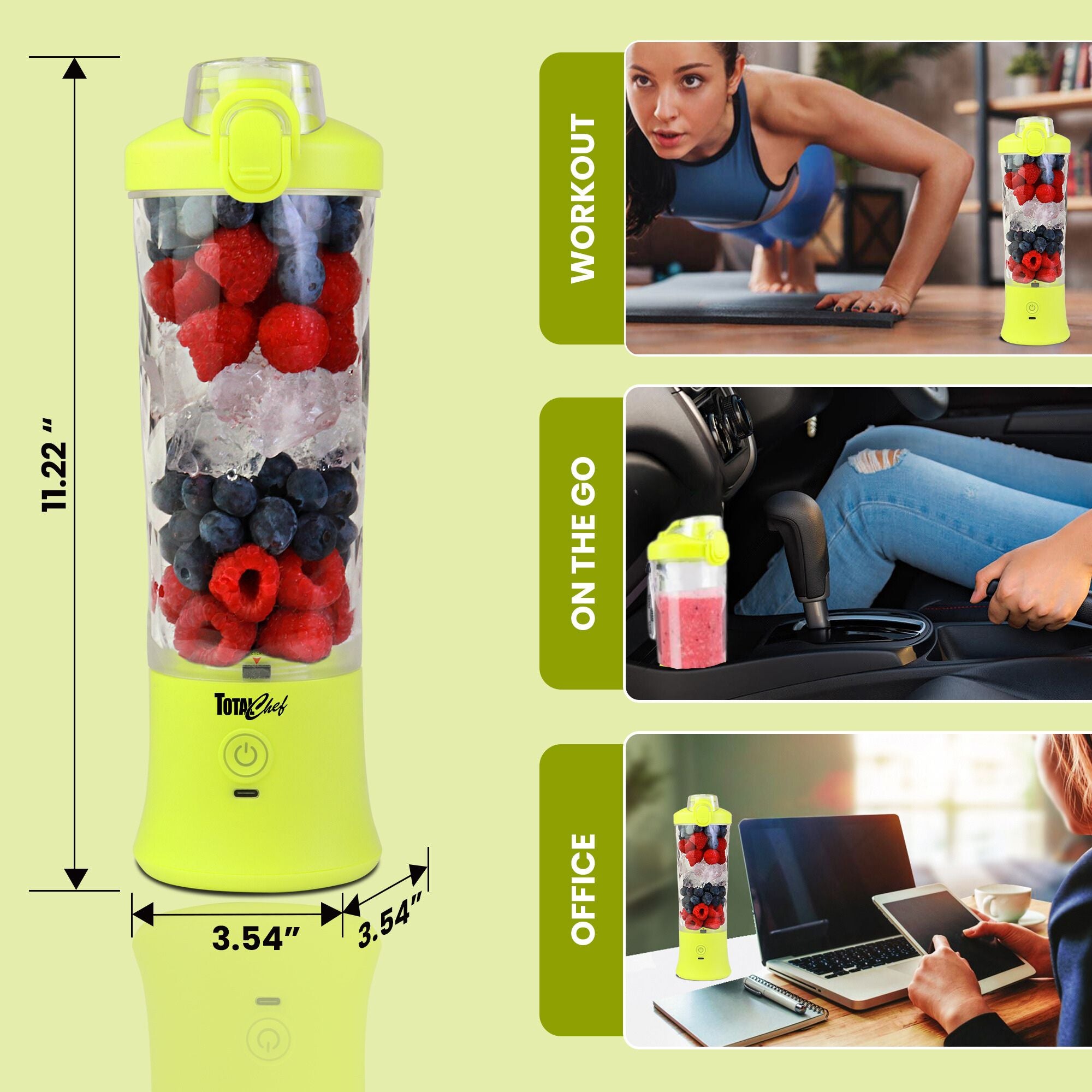 Rechargeable Portable Blender With USB Cord – Twista Blend