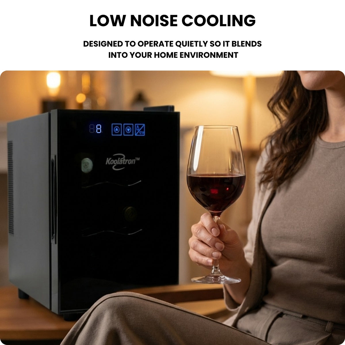 Koolatron 6-Bottle Countertop Thermoelectric Wine Cooler