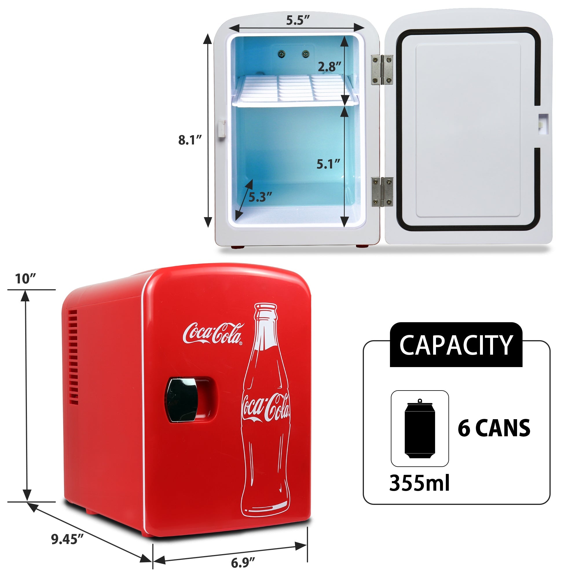 Coca Cola Mini Refrigerator Brand New