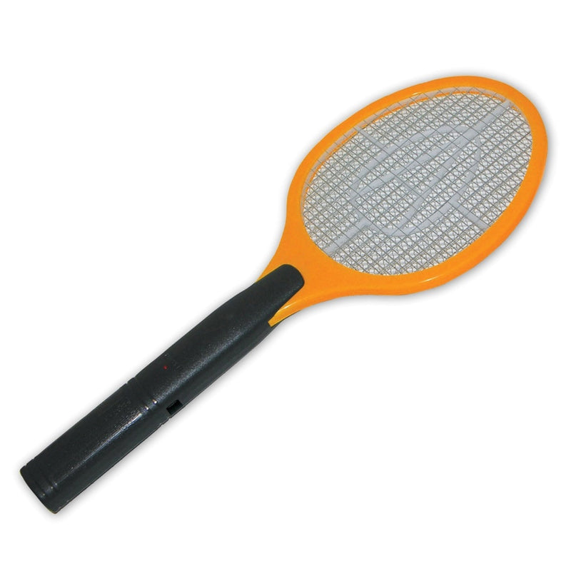 Product shot of Bite Shield racket zapper electronic insect killer on a white background