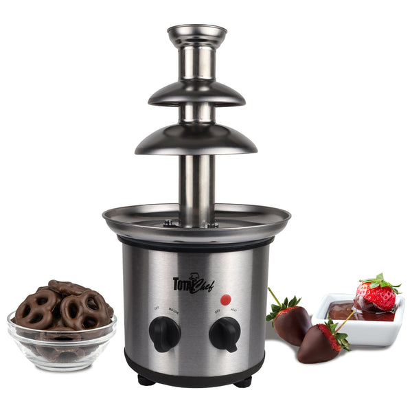 Fontaine À Chocolat Électrique - Chauffe Les Aliments - En Acier Fontaine À Chocolat Électrique - Chauffe Les Aliments - En Acier