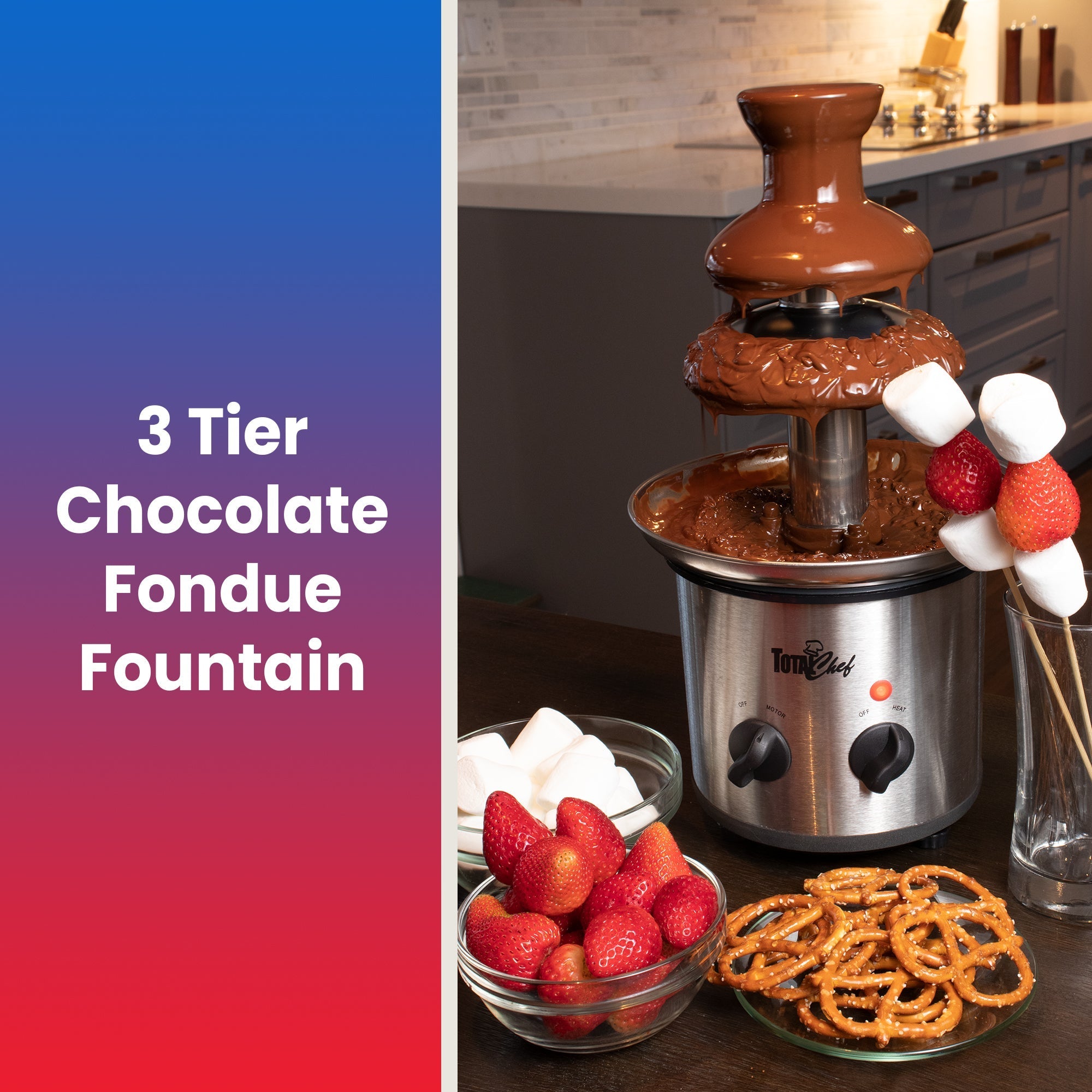 Chocolate Fondue Fountain – Hungry Fan